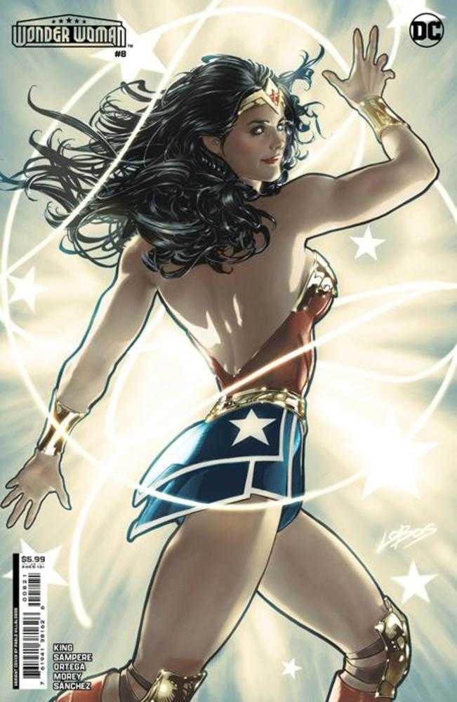 Stock Photo of Wonder Woman #8 CVR C Pablo Villalobos Card Stock Variant Comics sold by Stronghold Collectibles
