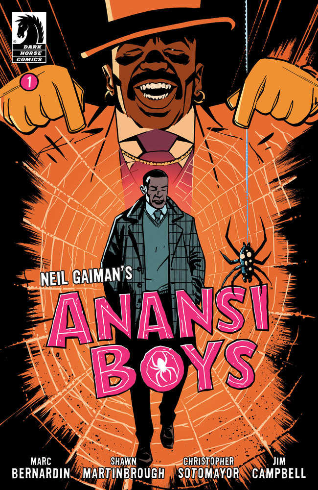 Stock Photo of Anansi Boys I #1 CVR B Shawn Martinbrough Dark Horse Comics sold by Stronghold Collectibles of Acadiana, Lafayette, Louisiana