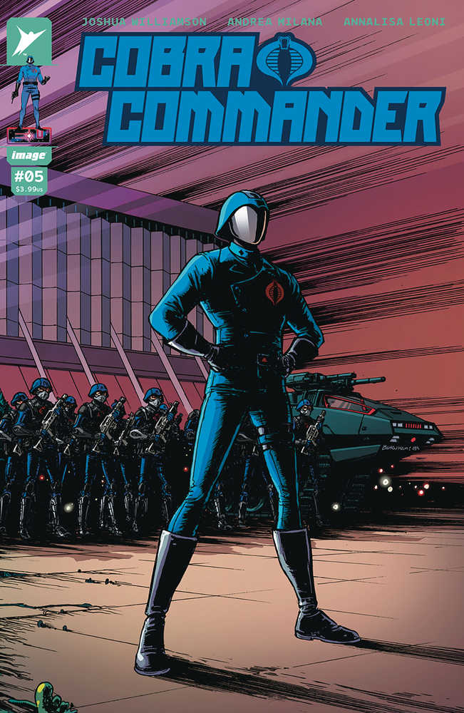 Stock Photo of Cobra Commander #5 (Of 5) CVR C 1:10 Variant Edition Burnham & Reber Image Comics Comics sold by Stronghold Collectibles of Acadiana, Lafayette, Louisiana