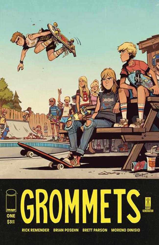 Stock photo of Grommets #1 (Of 7) CVR A  Brett Parson Comics sold by Stronghold Colllectibles