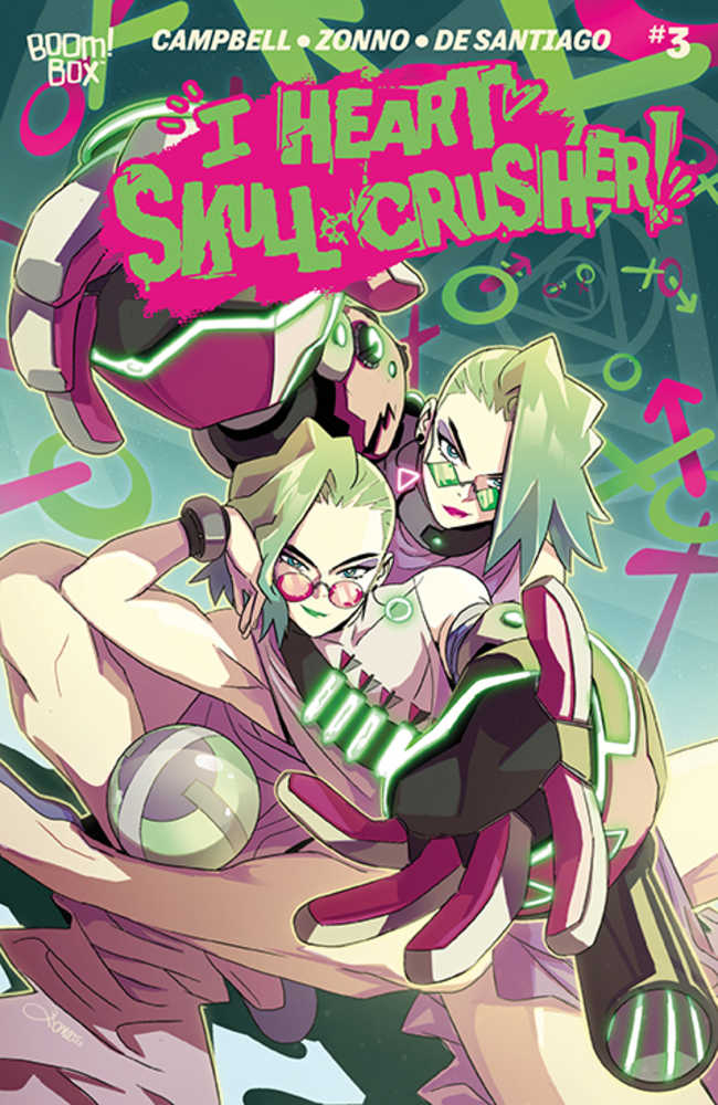Stock photo of I Heart Skull-Crusher #3 (Of 5) CVR A Zonno Comics sold by Stronghold Collectibles