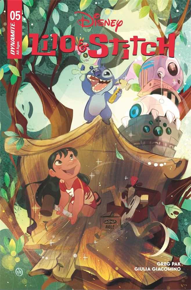 Stock Photo of Lilo & Stitch #5 CVR A Baldari Dynamite Entertainment Comics sold by Stronghold Collectibles of Acadiana Lafayette, LA