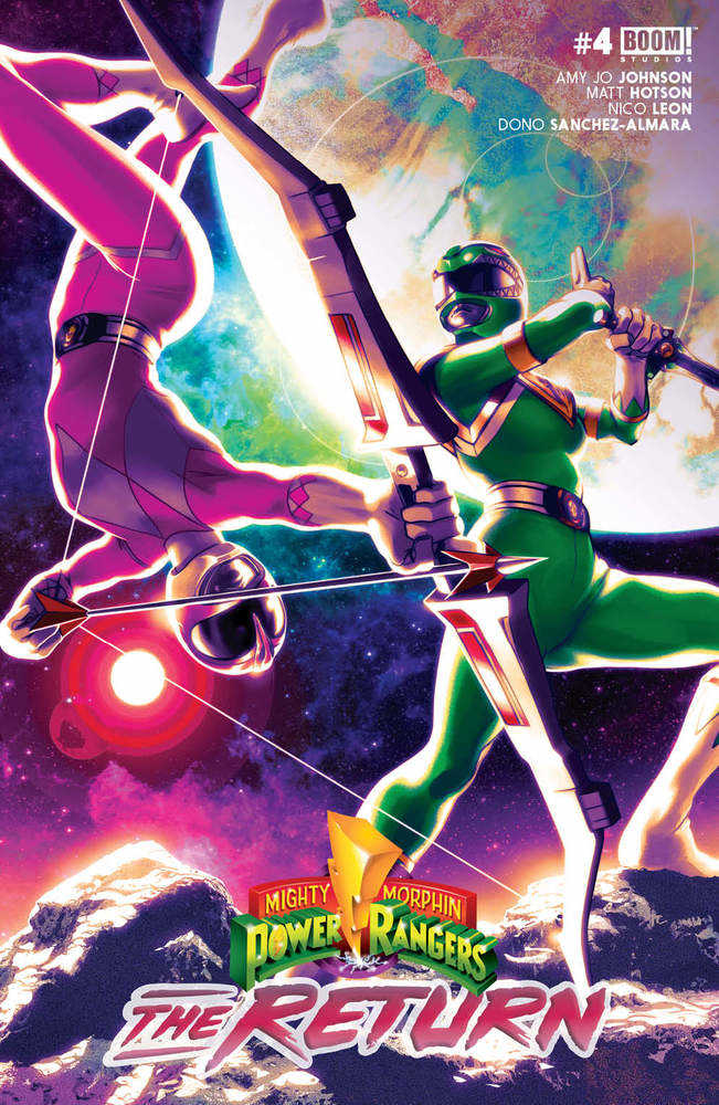 Stock photo of Mighty Morphin Power Rangers The Return #4 (Of 4) CVR A Mont Comics sold by Stronghold Colllectibles