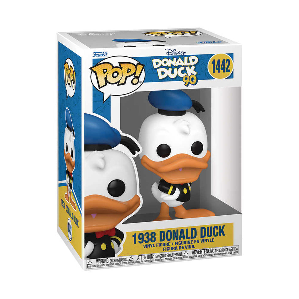 Stock Photo of Pop Disney Donald Duck 90th Donald Duck 1938 Vinyl Figure Toys and Models sold by Stronghold Collectibles