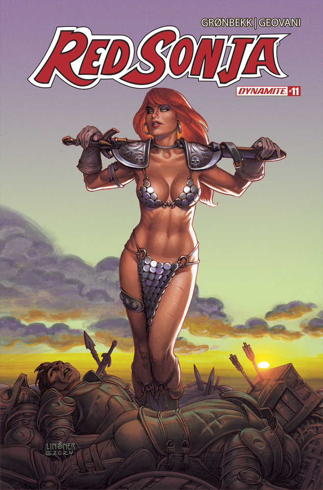 Stock photo of Red Sonja 2023 #11 CVR C Linsner Comics sold by Stronghold Colllectibles