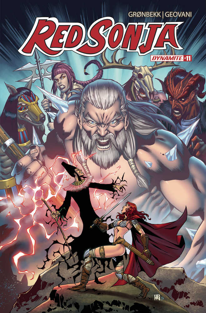 Stock photo of Red Sonja 2023 #11 CVR D Geovani Comics sold by Stronghold Colllectibles