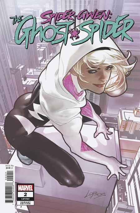 Stock Photo of Spider-Gwen: The Ghost-Spider #2 Pablo Villalobos Variant Marvel Comics Comics sold by Stronghold Collectibles of Acadiana, Lafayette, Louisiana
