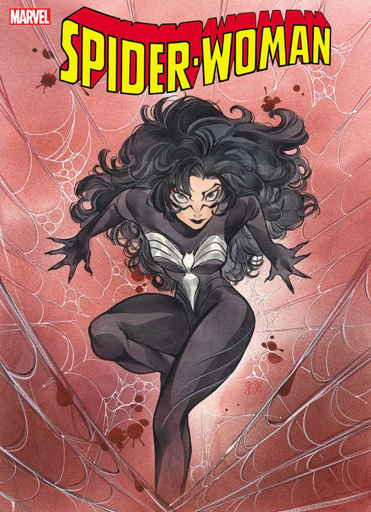 Stock photo of Spider-Woman #7 Peach Momoko Black Costume Variant Comics sold by Stronghold Collectibles