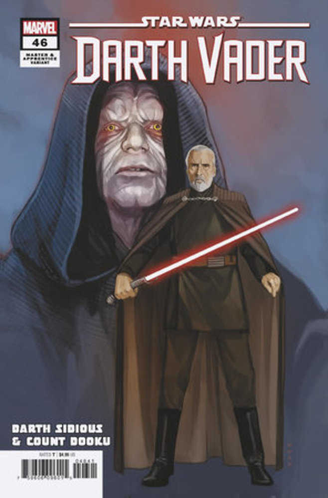 Stock photo of Star Wars: Darth Vader #46 Phil Noto Darth Sidious & Count Dooku Master & Apprentice Variant Comics sold by Stronghold Collectibles