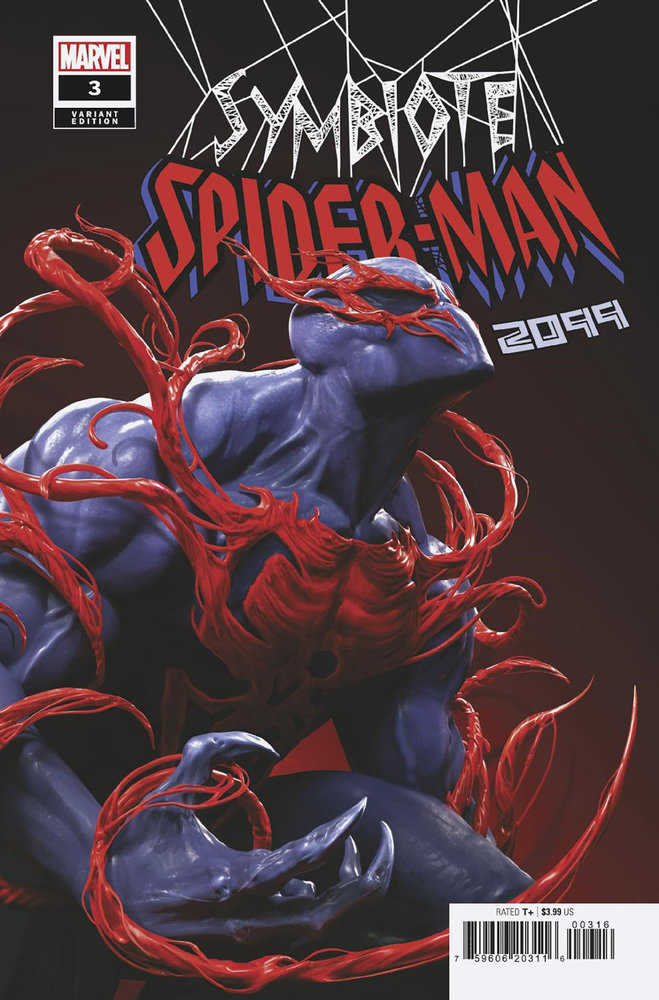 Stock Photo of Symbiote Spider-Man 2099 #3 Rafael Grassetti 1:25 Variant Marvel Comics Comics sold by Stronghold Collectibles of Acadiana Lafayette, LA