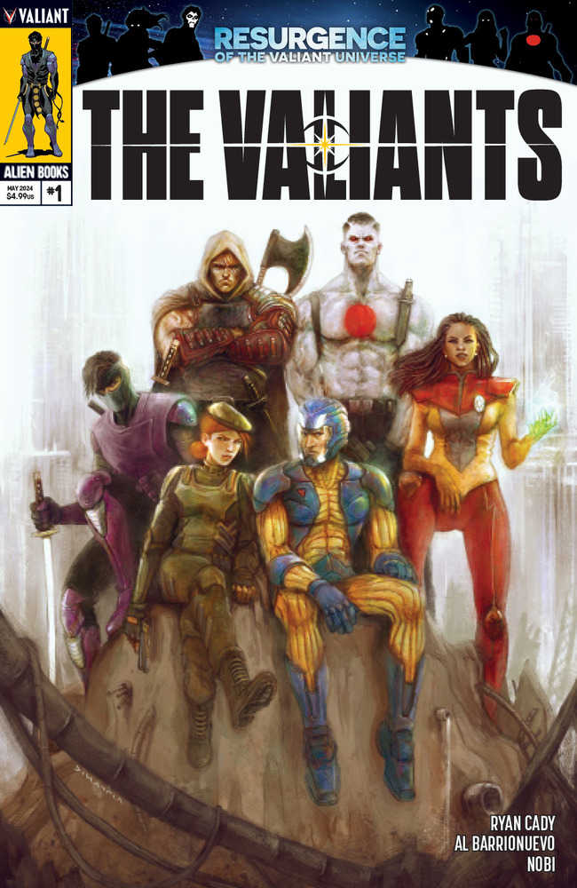 Stock photo of Valiants (2024) #1 (Of 4) CVR B Di Mattia Comics sold by Stronghold Collectibles