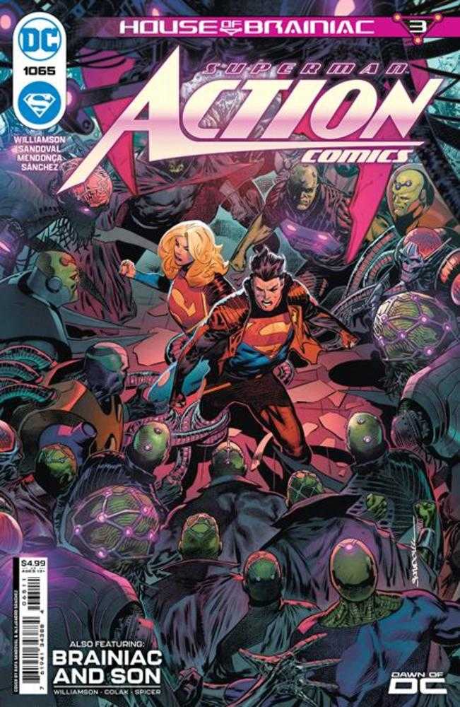 Stock photo of Action Comics #1065 CVR A Rafa Sandoval (House of Brainiac) Comics sold by Stronghold Collectibles