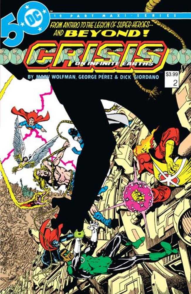 Stock Photo of Crisis On Infinite Earths #2 (Of 12) Facsimile Edition CVR A George Perez DC Comics Comics sold by Stronghold Collectibles of Acadiana, Lafayette, Louisiana