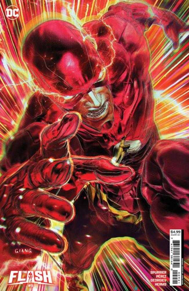 Stock photo of Flash #9 CVR B John Giang Card Stock Variant Comics sold by Stronghold Colllectibles