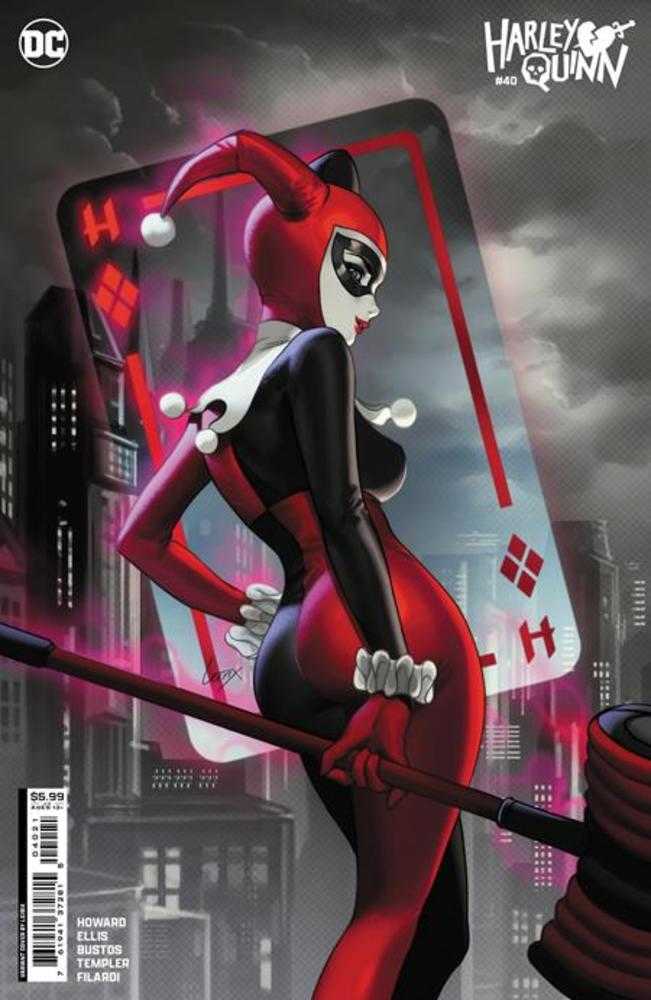 Stock photo of Harley Quinn #40 CVR B Lesley Leirix Li Card Stock Variant Comics sold by Stronghold Colllectibles