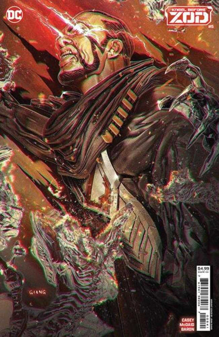 Stock photo of Kneel Before Zod #5 (Of 12) CVR C John Giang Card Stock Variant Comics sold by Stronghold Collectibles