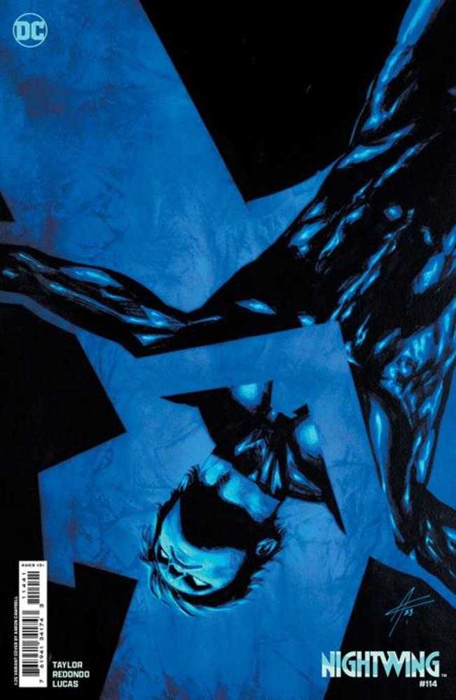 Stock Photo of Nightwing #114 CVR D 1:25 Aaron Campbell Card Stock Variant DC Comics Comics sold by Stronghold Collectibles of Acadiana, Lafayette, Louisiana