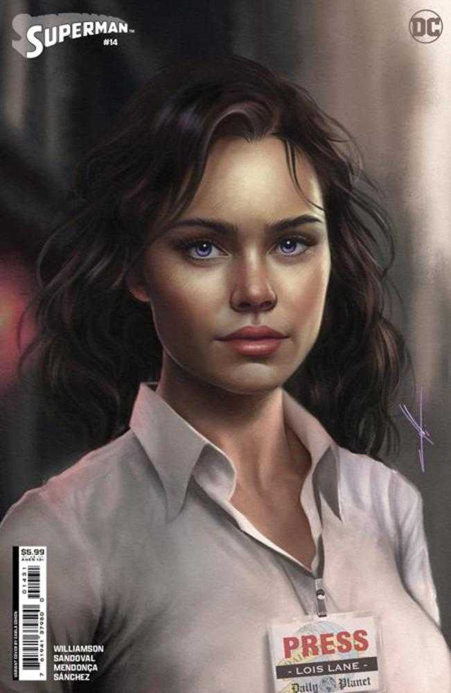 Stock Photo of Superman #14 CVR D Carla Cohen Card Stock Variant (House Of Brainiac) DC Comics Comics sold by Stronghold Collectibles of Acadiana, Lafayette, Louisiana