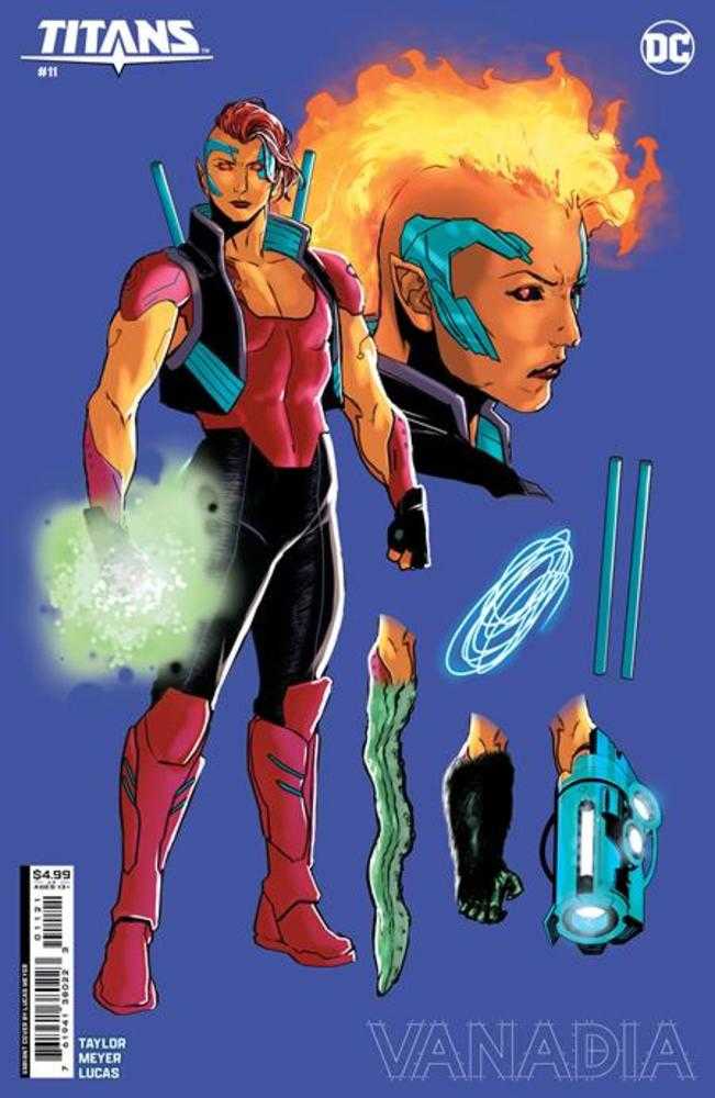 Stock Photo of Titans #11 CVR C Lucas Meyer Design Card Stock Variant DC Comics Comics sold by Stronghold Collectibles of Acadiana, Lafayette, Louisiana