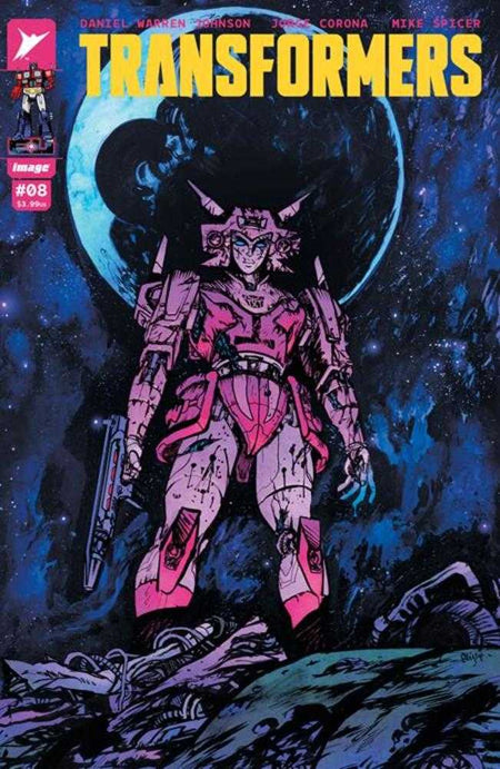 Stock photo of Transformers #8 CVR A  Daniel Warren Johnson & Mike Spicer Comics sold by Stronghold Collectibles