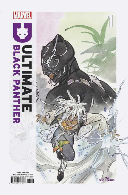 Stock Photo of Ultimate Black Panther #1 Peach Momoko 3rd Printing Variant Comics sold by Stronghold Collectibles