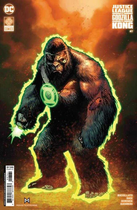 Stock Photo of Justice League vs Godzilla vs Kong #7 (Of 7) CVR F Christian Duce Kong As Gl Foil Variant DC Comics Comics sold by Stronghold Collectibles of Acadiana, Lafayette, Louisiana
