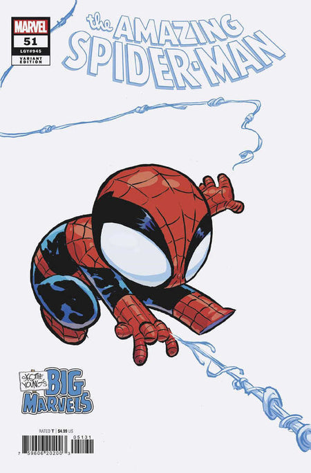 Stock photo of Amazing Spider-Man #51 Skottie Young's Big Marvel Variant Comics sold by Stronghold Collectibles