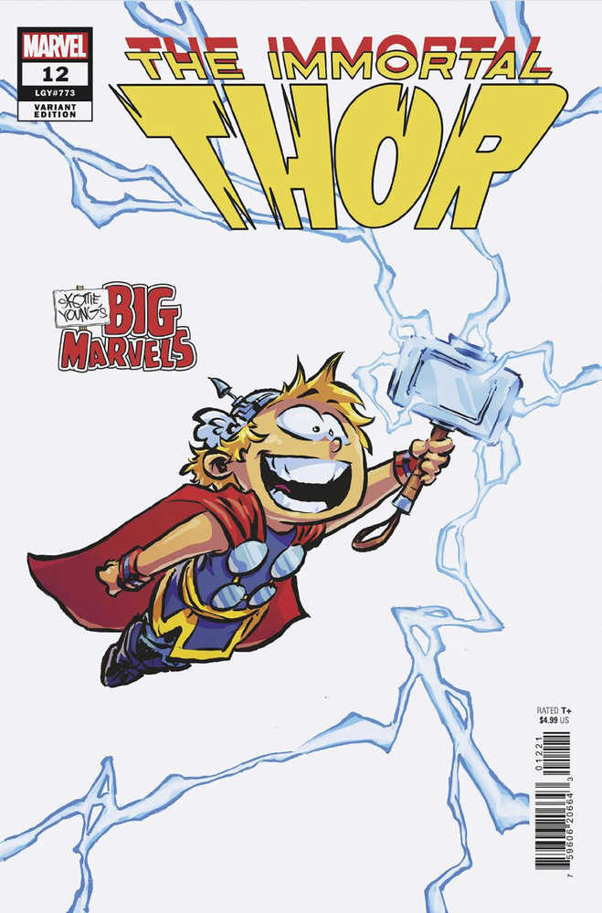 Immortal Thor 12 Skottie Young's Big Marvel Variant PRE-ORDER 05/20