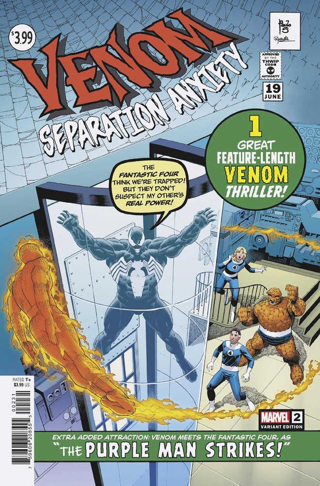 Stock photo of Venom: Separation Anxiety #2 Paulo Siqueira Homage Variant Marvel Comics Comics sold by Stronghold Collectibles of Acadiana, Lafayette, LA