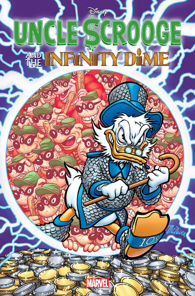 Stock photo of Uncle Scrooge & The Infinity Dime #1 Steve McNiven Foil Variant Marvel Comics Comics sold by Stronghold Collectibles of Acadiana, Lafayette, LA