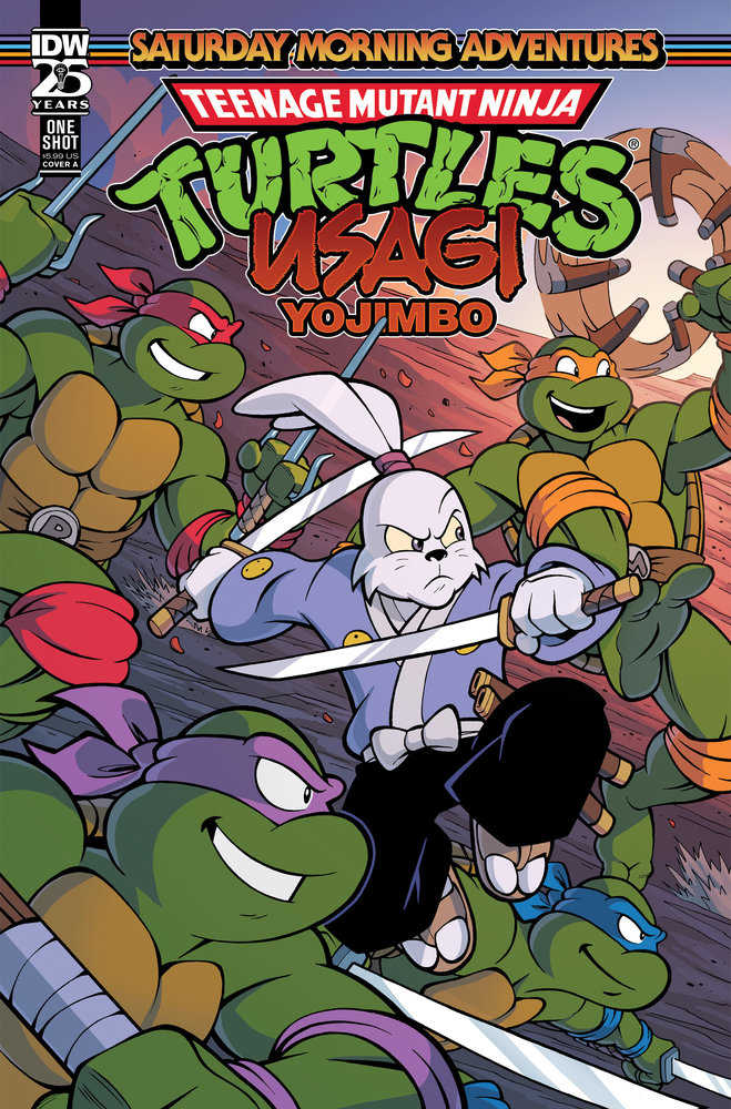 Stock Photo of Teenage Mutant Ninja Turtles/Usagi Yojimbo: Saturday Morning Adventures CVR A Lawrence IDW Publishing Comics sold by Stronghold Collectibles of Acadiana Lafayette Louisiana