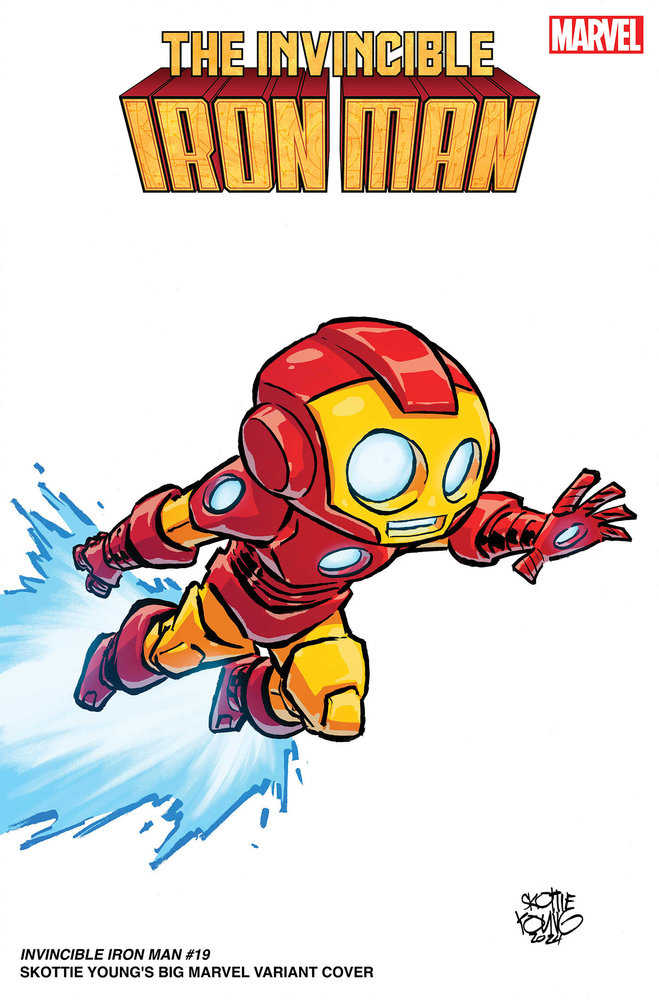 Invincible Iron Man #19 Skottie Young's Big Marvel Variant PRE-ORDER 05/20