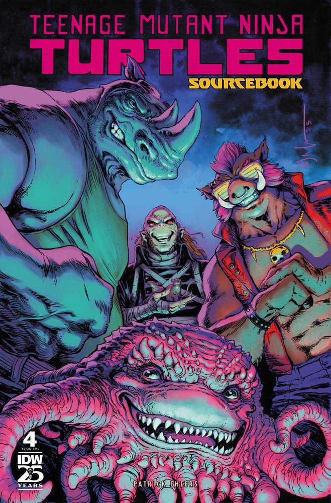 Stock Photo of Teenage Mutant Ninja Turtles Sourcebook #4 IDW Publishing Comics sold by Stronghold Collectibles of Acadiana Lafayette, LA