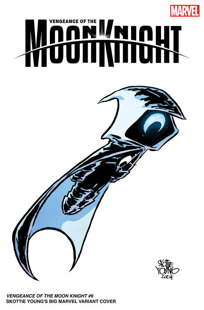 Vengeance Of The Moon Knight #6 Skottie Young's Big Marvel Variant PRE-ORDER 05/27