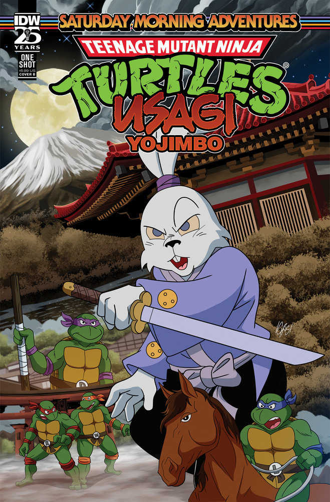 Stock Photo of Teenage Mutant Ninja Turtles/Usagi Yojimbo: Saturday Morning Adventures Variant B Jones IDW Publishing Comics sold by Stronghold Collectibles of Acadiana Lafayette Louisiana