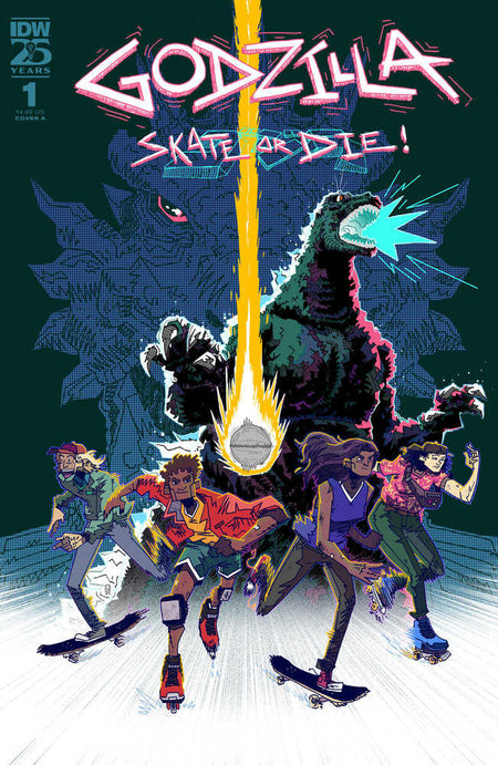 Stock Photo of Godzilla: Skate Or Die #1 CVR A Joyce IDW Publishing Comics sold by Stronghold Collectibles of Acadiana Lafayette Louisiana