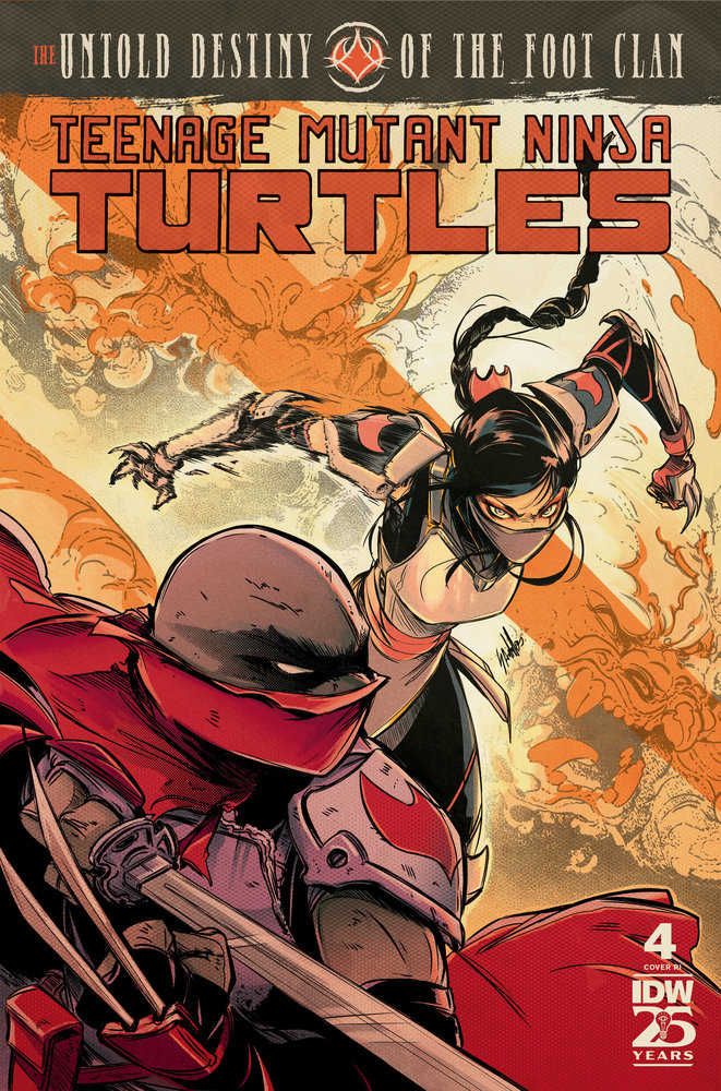 Stock photo of Teenage Mutant Ninja Turtles: The Untold Destiny Of The Foot Clan #4 Santtos RI 1:10 Variant  IDW Publishing Comics sold by Stronghold Collectibles of Acadiana, Lafayette, LA