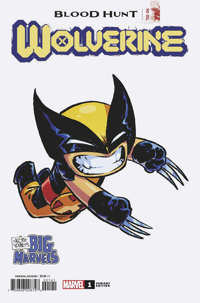 Wolverine: Blood Hunt #1 Skottie Young's Big Marvel Variant PRE-ORDER 05/06