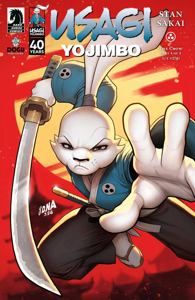 Stock photo of Usagi Yojimbo Crow #4 CVR B Nakayama Dark Horse Comics sold by Stronghold Collectibles of Acadiana, Lafayette, LA