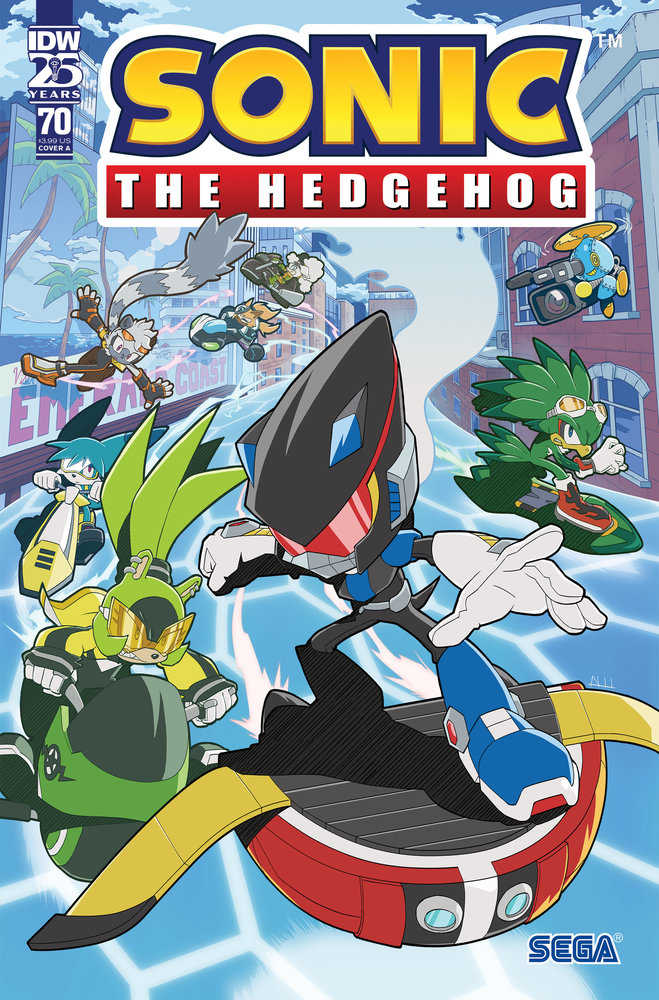 Stock photo of Sonic The Hedgehog #70 CVR A Hammerstrom IDW Publishing Comics sold by Stronghold Collectibles of Acadiana, Lafayette, Louisiana