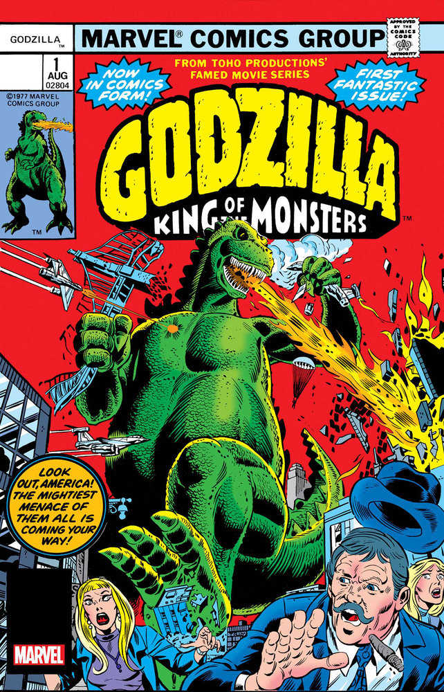 Stock Photo of Godzilla #1 Facsimile Edition Foil Variant Marvel Comics Comics sold by Stronghold Collectibles of Acadiana, Lafayette, Louisiana