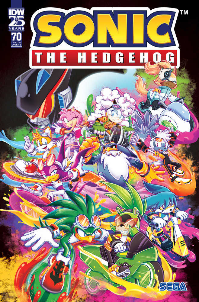 Stock photo of Sonic The Hedgehog #70 Variant B Starling IDW Publishing Comics sold by Stronghold Collectibles of Acadiana, Lafayette, Louisiana