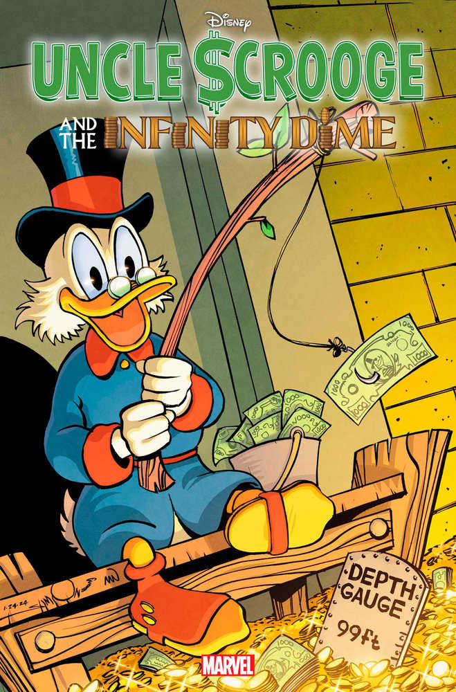 Stock photo of Uncle Scrooge & The Infinity Dime #1 Walt Simonson 1:25 Variant Marvel Comics Comics sold by Stronghold Collectibles of Acadiana, Lafayette, LA