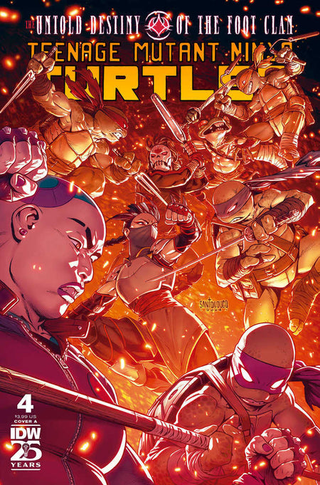 Stock photo of Teenage Mutant Ninja Turtles: The Untold Destiny Of The Foot Clan #4 CVR A Santolouco IDW Publishing Comics sold by Stronghold Collectibles of Acadiana, Lafayette, LA