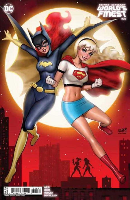 Stock photo of Batman Superman Worlds Finest #28 CVR B Nathan Szerdy Card Stock Variant DC Comics Comics sold by Stronghold Collectibles of Acadiana, Lafayette, LA