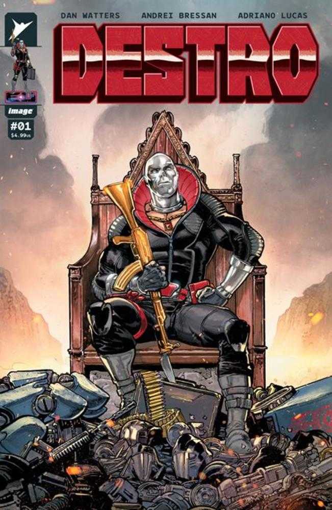 Stock photo of Destro #1 (Of 5) CVR A Andrei Bressan & Adriano Lucas Image Comics Comics sold by Stronghold Collectibles of Acadiana, Lafayette, LA