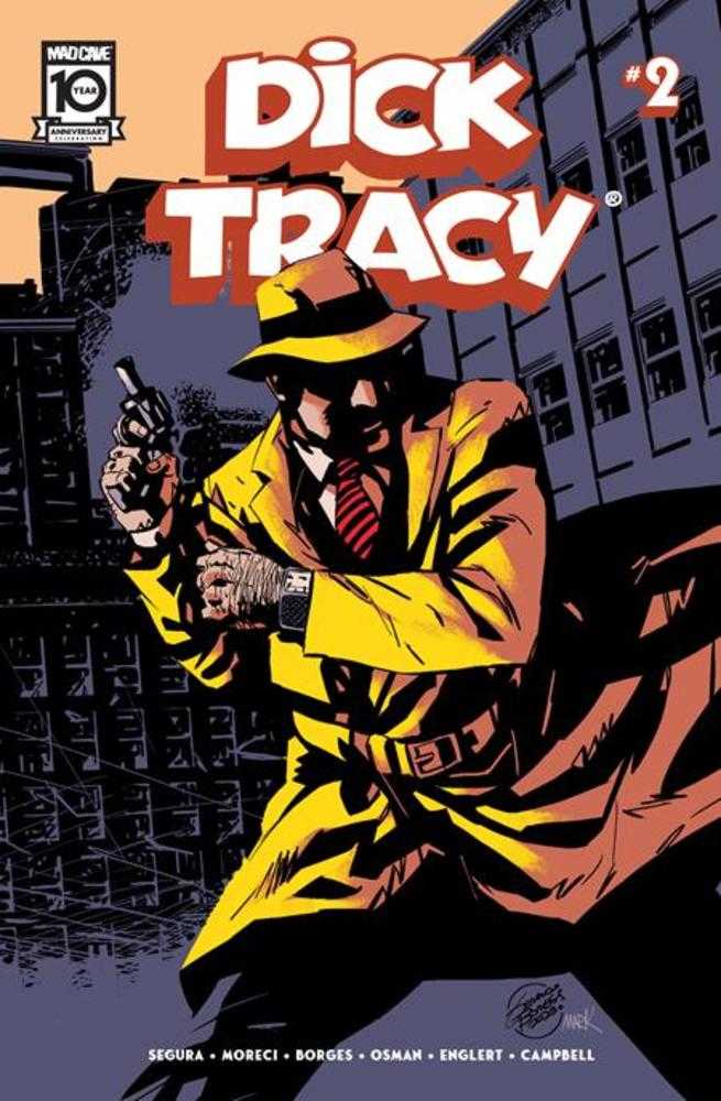 Stock Photo of Dick Tracy #2 Cover A Geraldo Borges Mad Cave Studios Comics sold by Stronghold Collectibles of Acadiana Lafayette Louisiana