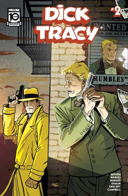 Stock Photo of Dick Tracy #2 Cover B Brent Schoonover Connecting CVR Variant Mad Cave Studios Comics sold by Stronghold Collectibles of Acadiana Lafayette Louisiana