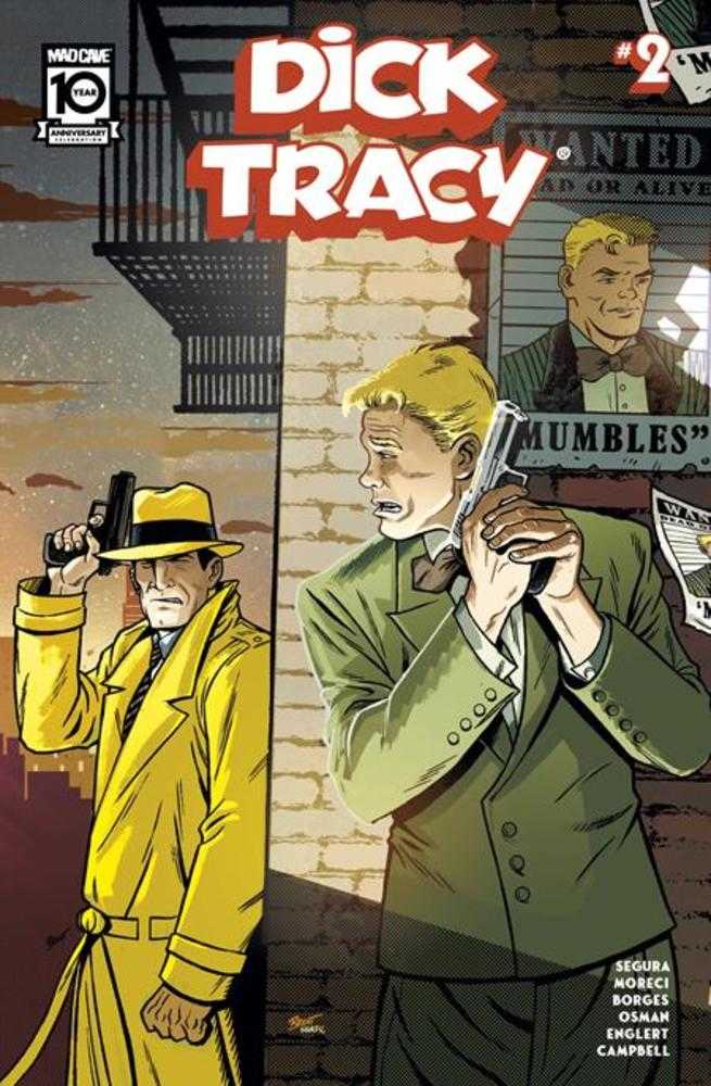 Stock Photo of Dick Tracy #2 Cover B Brent Schoonover Connecting CVR Variant Mad Cave Studios Comics sold by Stronghold Collectibles of Acadiana Lafayette Louisiana
