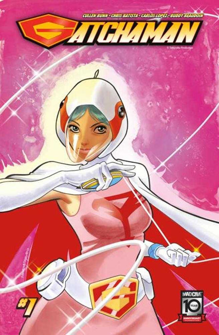 Stock Photo of Gatchaman #1 Cover E 1:10 Francine Delgado Jun The Swan Solo Variant Mad Cave Studios Comics sold by Stronghold Collectibles of Acadiana, Lafayette, Louisiana